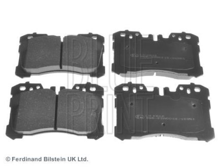 Комплект гальмівних колодок з 4 шт. дисків BLUE PRINT ADT342192