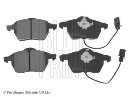 AUDI гальмівні колодки перед. AUDI A4/6 VW Passat -05 SKODA Superb (овальний розєм) BLUE PRINT ADV184213