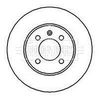 Тормозные диски BORG & BECK BBD4037