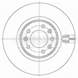 Гальмівні диски BORG & BECK BBD5469