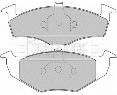 Гальмівні колодки дискові BORG & BECK BBP1471