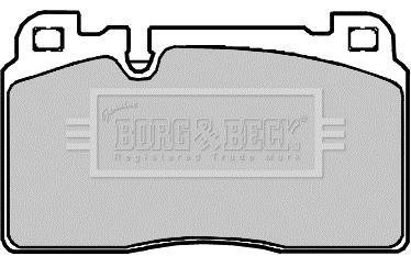 Гальмівні колодки дискові BORG & BECK BBP2382