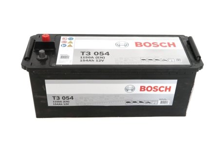 Аккумулятор 12В/154Ач/1150А/39,84кг BOSCH 0 092 T30 540