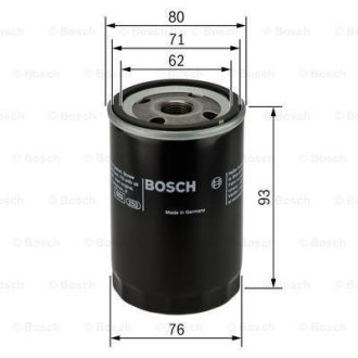 Смазочный фильтр BOSCH 0 451 103 337