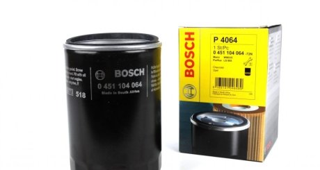 МАСТИЛЬНИЙ ФІЛЬТР BOSCH 0 451 104 064