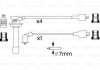 B756 дроти високого напруги 5 шт SUZUKI Swift 1,6 91-95 BOSCH 0986356756 (фото 6)