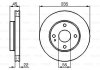 Диск гальмівний передній MAZDA 323 1,6 16V 89-98 BOSCH 0986478219 (фото 6)