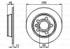 Диск гальмівний задн. VW Sharan SEAT Alhambra FORD Galaxy (268*9) BOSCH 0986478421 (фото 6)