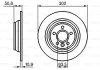 ДИСК тормозной задний COATED BOSCH 0 986 479 B94 (фото 6)