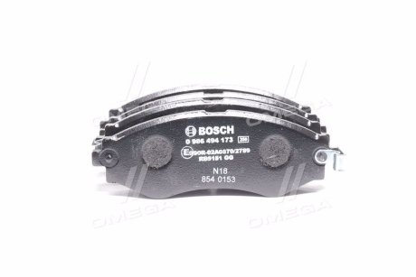 Тормозные колодки дисковые BOSCH 0 986 494 173