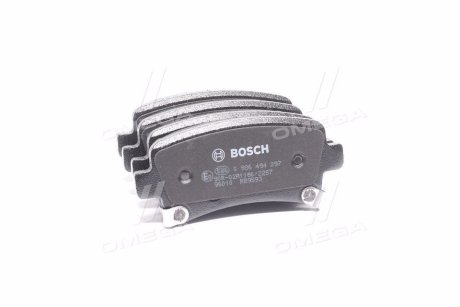 ДИСКОВЫЕ КОЛОДКИ ЗАДНI BOSCH 0 986 494 297