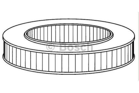 Фільтр повітряний Toyota Land Cruiser 3.0/4.2 D 95-03 (бочка) BOSCH 1 457 433 534