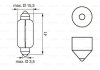 Автолампа C18W 12V 18W SV8.5-8 Pure Light (15.5x41) BOSCH 1 987 302 229 (фото 6)