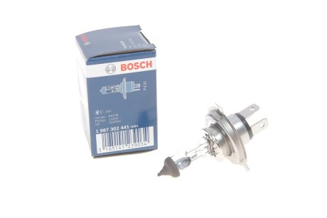 Автолампа H4 24V 75/70W P43t Standard/Halogen Bilux BOSCH 1 987 302 441