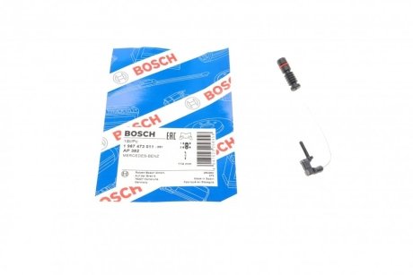 Датчик износа тормозных колодок (передних) MB M-Class (W163) 98-05 BOSCH 1 987 473 011