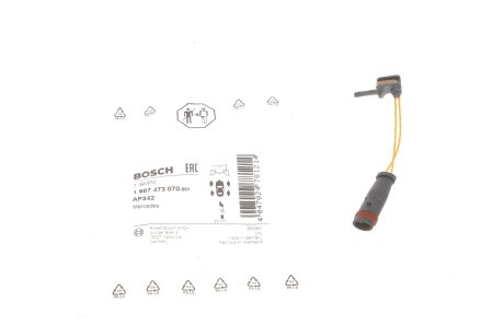 Датчик износа тормозных колодок (передних) MB (W211/212/221/222/166) BOSCH 1 987 473 070