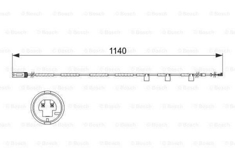 Датчик износа тормозных колодок (задних) Mini Mini 1.6/2.0 06-15 BOSCH 1 987 473 525