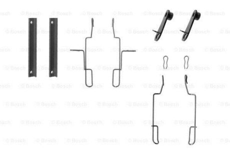 Установчий к-кт. гальм. колод. CITROEN BX BOSCH 1987474196