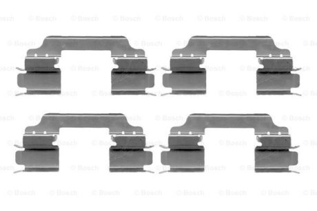 Планка суппорта (переднего) прижимная (к-кт) MB Citan 12-/Renault Kangoo 08- BOSCH 1987474310