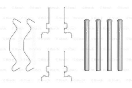 Планка суппорта (заднего) прижимная (к-кт) Toyota Prius 00-09 BOSCH 1 987 474 313