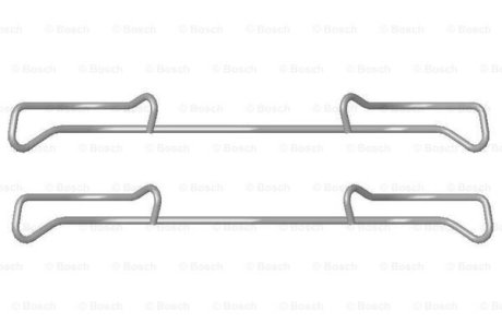 Опорна пластина (передня) пресова (к-кт) VW Caddy III 1.2-2.0TDI 04-15 (Ate) BOSCH 1987474432