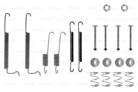 Комплект пружинних колодок для ручного гальма Opel Vectra 88-95 BOSCH 1987475122 (фото 1)