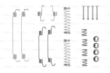 Комплект пружинок колодок ручника Citroen C2/C3/C4/Peugeot 208/301 02- BOSCH 1 987 475 304