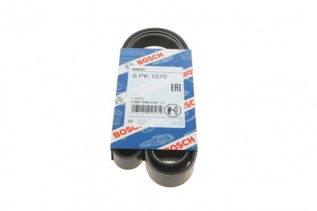 Ремень генератора Audi A4/A6 1.6-2.0 00-08 (6PK1570) BOSCH 1 987 946 014