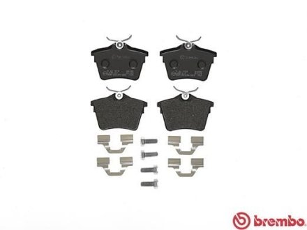 Тормозные колодки дисковые BREMBO P61 079