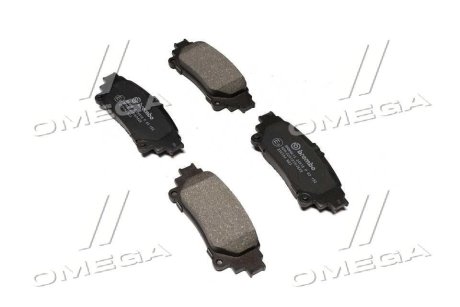 Комплект тормозных колодок из 4 шт. дисков BREMBO P83152