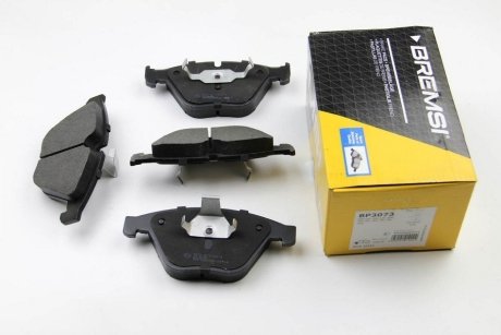 Тормозные колодки пер. BMW 5(E60)/7(E65) 02-10 (ATE) (155,1x68,5x20,3) BREMSI BP3073