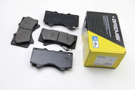 Тормозные колодки пер. Toyota Land Cruiser 08- (advics) BREMSI BP3381