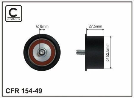 ROLKA PROWADZҐCA OPEL CAFFARO 15449