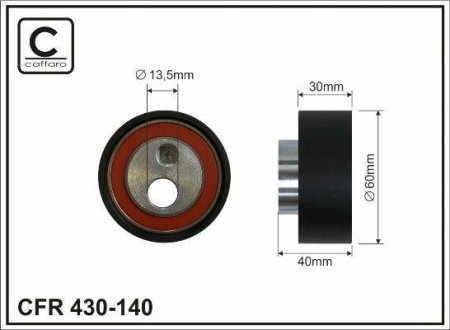 ROLKA PROWADZҐCA CAFFARO 430140