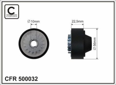 ROLKA PROWADZҐCA DACIA NISSAN RENAULT CAFFARO 500032