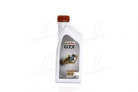 Масло двигателя 1L GTX 5W30 C4 (Renault Original) CASTROL 15C4EE