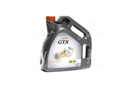 Масло ДВС 5W-30 GTX ACEA C4, RN 0720, 4л, синт. CASTROL 15C8AD