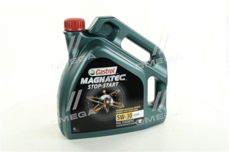 Масло ДВС 5W-30 MAGNATEC STOP-START ACEA A3/B4, 4л, синт. CASTROL 15C94E