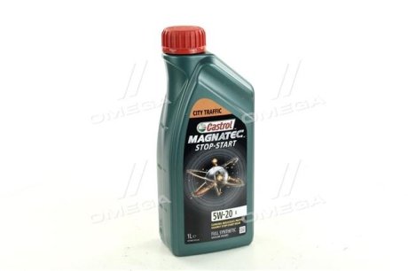 Олива моторна 5W-20 синтетика 1 л Magnatec Stop-Start E SN CASTROL 15CC52