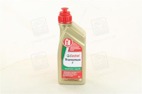 Масло трансмиссионное 1L Transmax ATF Z (VW 501 60 MB-Approval 236.81 JWS 3309 - Mazda ATF M-III, M-V, JWS 3317, FZ - Toyota T, T II, T III, T IV, WS - Hyundai/Kia SP III, SP IV) CASTROL 15D6CD