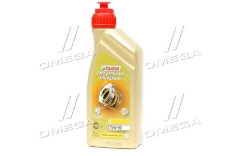 Олива транс 75W90 1L Transmax Universal API GL-4/GL-5/MT-1,SAE J2360, MB235.8 CASTROL 15DD0D