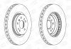 Гальмівний диск передній Mercedes M-Class (W164), R-Class (W251, V251) CHAMPION 562403CH-1 (фото 1)