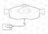 Тормозные колодки передние Ford Escort / Mondeo / Scorpio / Nissan Silvia CHAMPION 571522CH (фото 1)