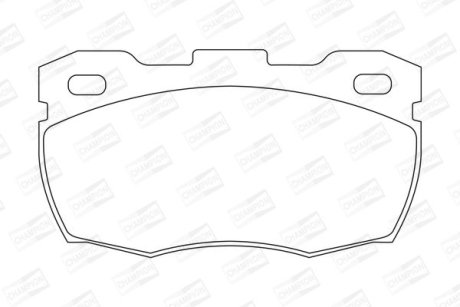 Гальмівні колодки передні Land Rover Defender CHAMPION 571827CH