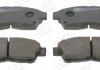 Тормозные колодки передние Toyota Camry, Carina, Celica, Corolla, Picnic, RAV-4, Solara CHAMPION 572333CH (фото 2)