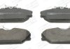 Гальмівні колодки передні Renault Clio II, Laguna I, Megane I, Scenic I CHAMPION 573008CH (фото 2)