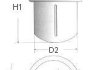 Фільтр паливний CHAMPION L214606 (фото 1)