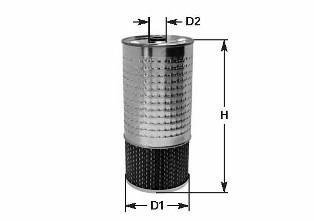 Фильтр масляный ОМ615/617 207/507/W123 CLEAN FILTERS ML412