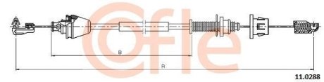 Трос газа Kangoo/Clio II/Symbol 98- COFLE 11.0288