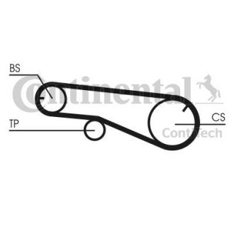 Комплект ремня ГРМ CONTINENTAL Contitech CT1109K1